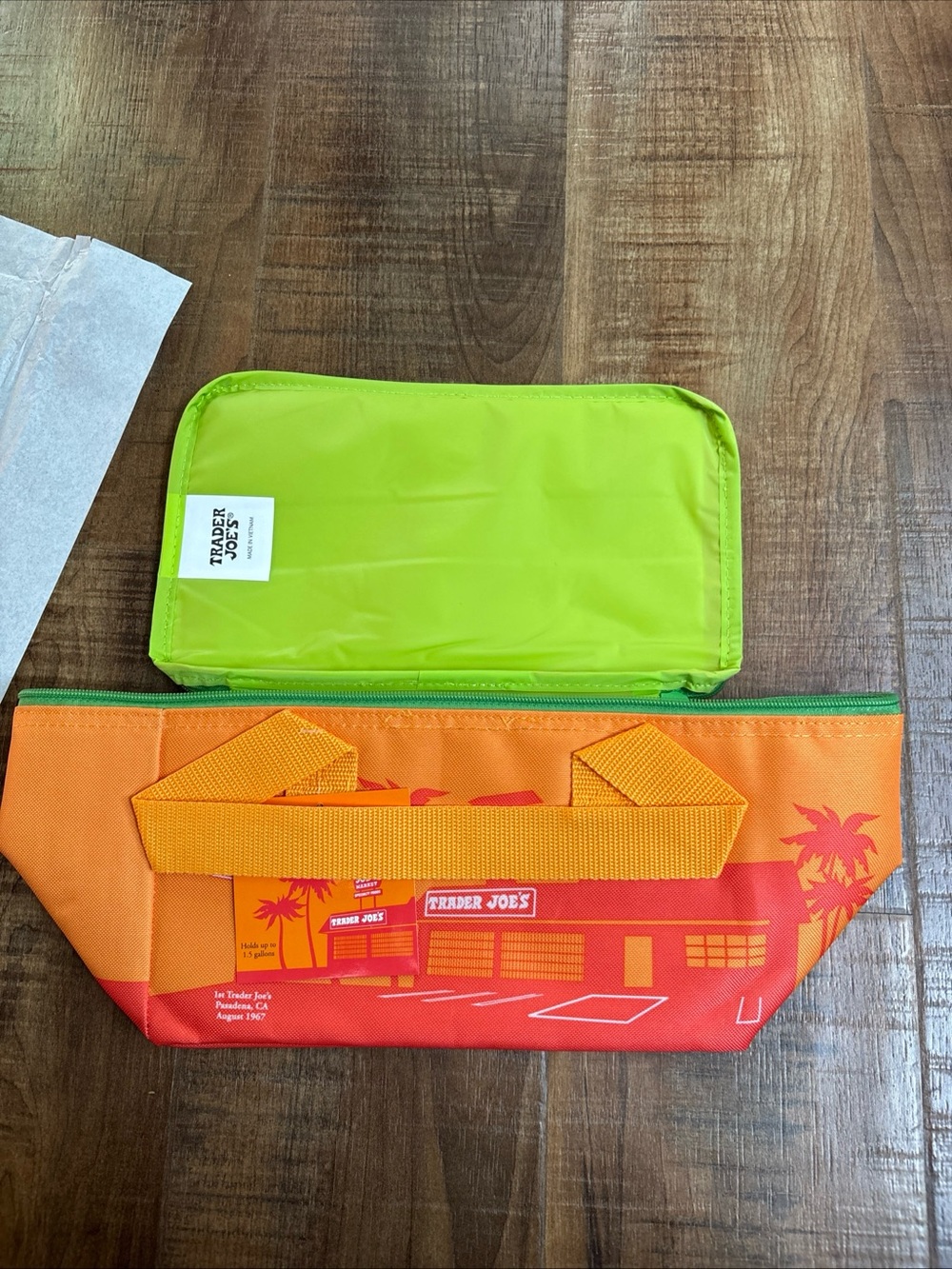 Trader Joe's Orange & Lime Insulated mini Tote bag viral summer 2026